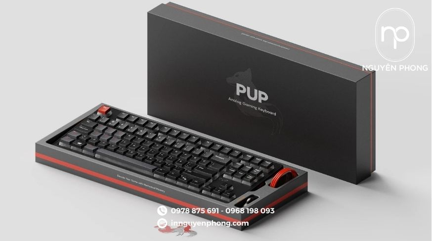 Mẫu hộp đựng bàn phím 